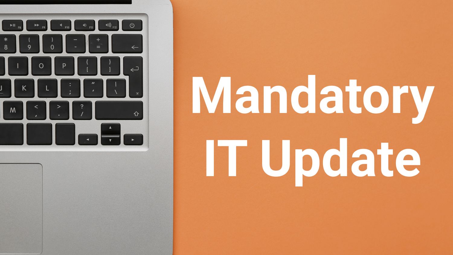laptop IT update