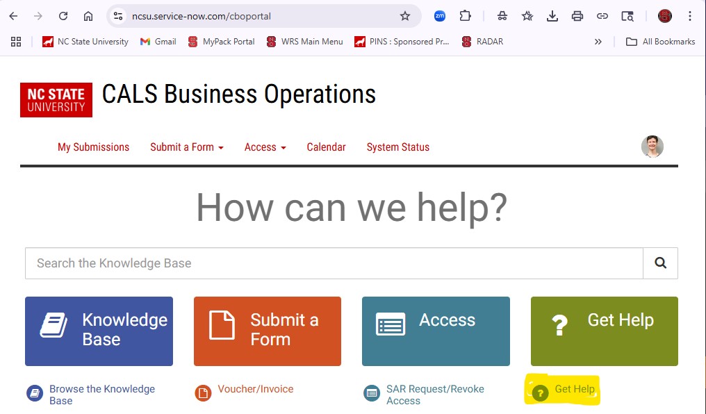 Get Help SN screenshot