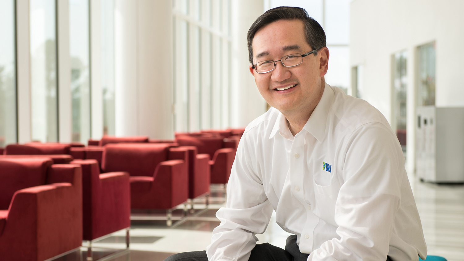 Header for 2018 News story - CALS alumnus Giles Shih is BioResource International's (an MMB industry partner) chief executive officer.