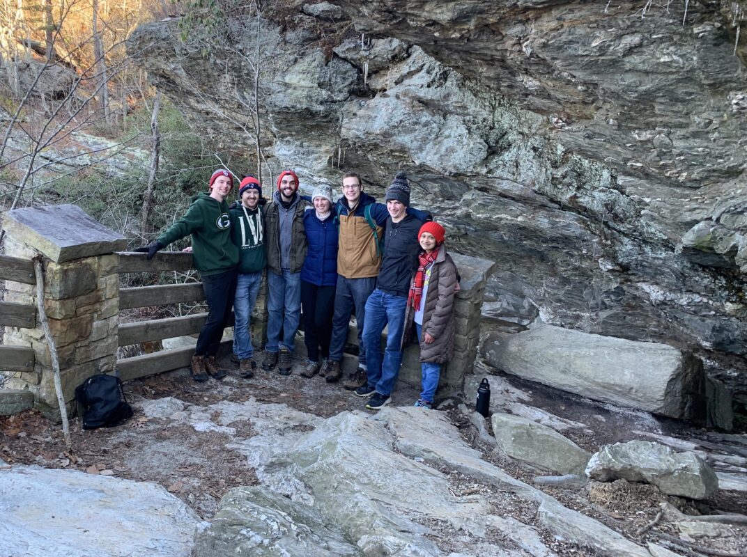 MMB Students at Hanging Rock State Park